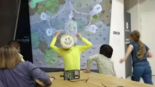 ValoClimb Augmented Climbing Wall with Short Circuit Game - Supplied by Exergame Europe