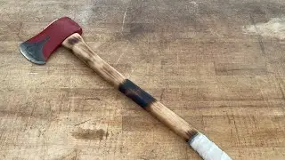 Fire Axe Handle Restoration from Scratch