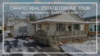 Wood Dale IL Real Estate | Drone Tour of 303 N Elmwood Ave | Cirafici Real Estate