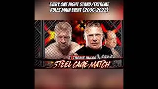 Every One Night Stand/Extreme Rules (2006-2022) #wwe #onenightstand #extremerules