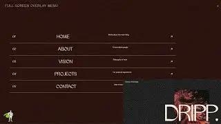 Responsive Complete Landing Page Website with Full Screen Overlay Menu using HTML, CSS & GSAP
