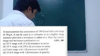 IIT JEE 1991 Q.A microammeter has a resistance of&nbsp;&nbsp;and full scale range of&nbsp;. It can be used as a ..