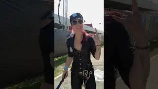 God of Thunder entrance at the Alcatraz Festival 2023