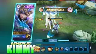 kimmy 2022 gameplay !! mobile legends !! pro gamer hustler