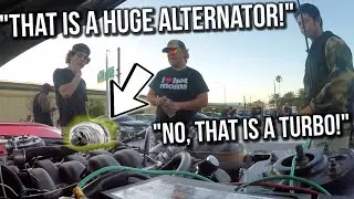 Pure Reactions to my Procharged Widebody Mustang!! *It's a Supercharger*