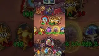 The Vodoo I do Elemental Drakkaria 40 gold - Hearthstone Battleground season 10