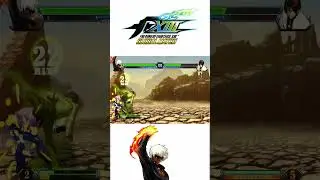 K' Combo (KoF XIII Global Match) #kofxiii #snk #ps5