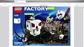 02/24/23 Virtual Legos building set 10192 Space Skulls