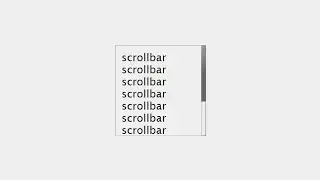 custom scrollbar using #html #css
