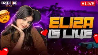 FREE FIRE RANK PUSH WITH ELIZA!! 🚀🔥 | FREE FIRE LIVE #freefire #shortsfeed  #gyangaming #totalgaming