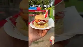Aaj bnaya momo burger #tamannapraveenvlogs