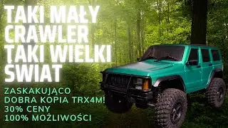 Taki Mały Crawler Taki Wielki Świat - JJRC C8809 - zaskakująco dobra kopia TRX4M