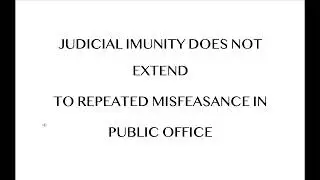Supreme Court   Continued Misfeasance in Public Office