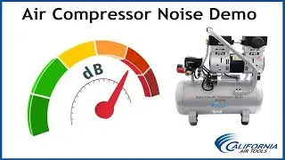 Air Compressor Noise Testing Demonstration - California Air Tools 4710SQ