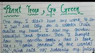 Paragraph on Plant Trees Go Green | Speech on plant Trees Go Green | Essay on Plant Trees