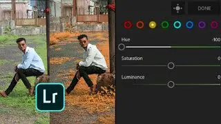 How to make edit moody Red in lightroom Mobile Dark Red color toning effect