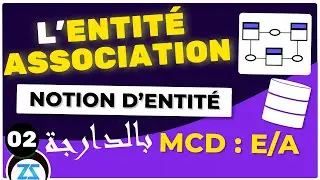 Le modèle conceptuel des données MCD 02: Entité et Association EA, notion d'entité