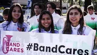 BandCares 2020: West Harrison Hurricane Band Visits Pasadena Ronald McDonald House