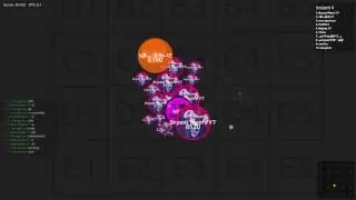 EPIC ALISIO INSTANT MERGE SERVER DOMINATION//AWESOME TEAMING//AGARIO