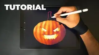 How to Draw a Pumpkin for Halloween 🎃