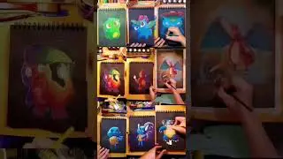 Draw All Pokemon Challenge pt 1 (cut ver) #pokemonart