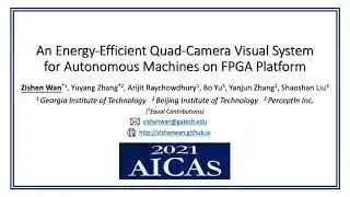 [AICAS 2021] An Energy-Efficient Visual System for Autonomous Machines on FPGA Platform (Summary)