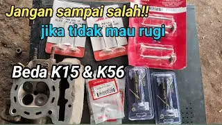 Perbedaan ukuran klep honda cb150 old & cb150 led