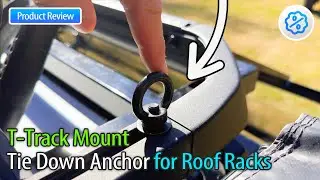 T-Track Tie Down Anchor Review | Heavy-Duty M8 Eye Bolt for Roof Racks