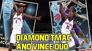 DIAMOND TMAC AND VINCE DUO! BEST DUNKING DUO EVER! NBA 2k18 MYTEAM (DUO SERIES 4)