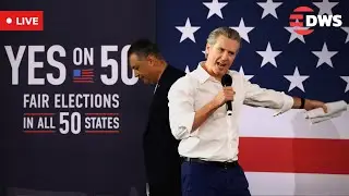 LIVE: Governor Gavin Newsom Reacts to California Special Election on Redistricting | AC1Z