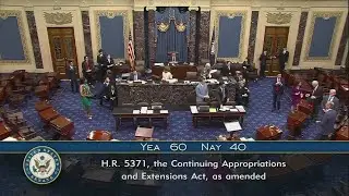 Senate approves bill to re-open Federal Government