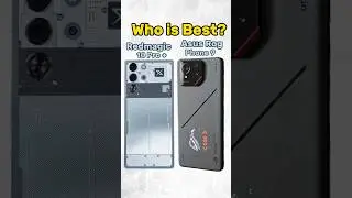 Redmagic10Pro+ Vs Asus Rog phone 9 : The Battle Of Titans #smartphone