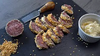 Snabbt tilltugg - Tryffelsalami med Parmesankr&auml;m