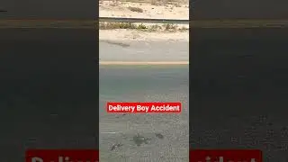 Road accident in dubai | zomato delivery boy