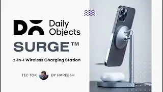 Daily Objects 2 in 1 Wireless charger - ASMR Unboxing- Tec Tok by Hareesh