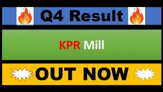 KPR Mill Q4 Result 2023 | KPR Mill Q4 Result | KPR Mill Latest News | KPR Mill Share