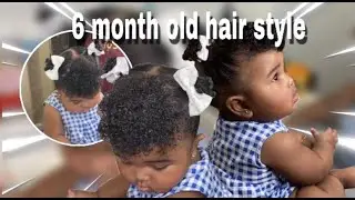 6MONTH OLD HAIRSTYLE | WATCH ME STRUGGLE😩