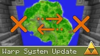 Warp System Update | Minecraft #ProjectZelda [English]