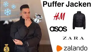 DIE BESTEN PUFFER JACKEN BIS 250&euro; ❄️⛄️💰 | Luke Bailey