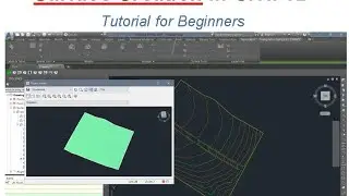 Surface creation in Civil 3d.