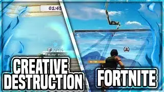 How I Build In Creative Destruction VS How I Build In Fortnite