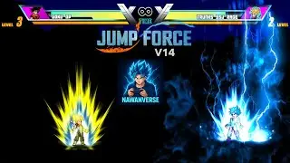 Jump Force Mugen V14 - Anime Battle Terheboh!! 🔥 Goku OP VS Trunks SSJ Rage - Siapa Paling Kuat!?