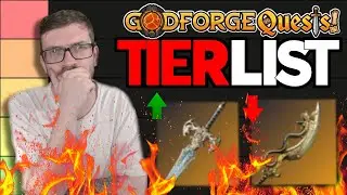 WHICH WEAPON TO PICK?! Godforge Quests Weapon Tier List