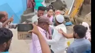 Poor homes demolished in Peerzadiguda, Congress leaders accused of demanding ₹3 lakh bribe
