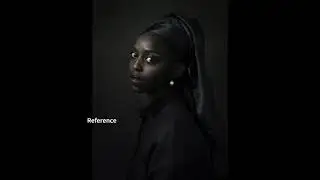 My Colored Pencil (Prismacolor) Portrait Study: Black Girl with Pearl Timelapse
