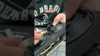 DUSTY GRAPHICS CARD CLEAN! 😷🧼 #pcrepair #pc #gamingpc #pcgaming #egirl #gamerguy #graphicscard #pc