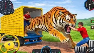 Animal Cargo Truck Driving Game 3D - Animal Transport Cargo Truck 2024 - Android Gameplay