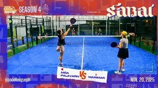 Padel League S4: Kay Mariana vs Seani Alex: November 16, 2025