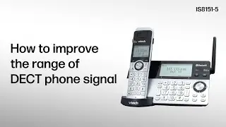 Улучшите дальность сигнала DECT-телефона - VTech IS8151-5
