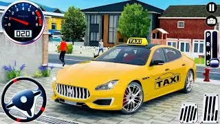 New Taxi Driver - Impossible Passenger Pickup in Crazy Traffic - Taxi Simulator - Android Gameplay